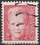 Denmark 1999 Queen 4.50 Red Scott 1120. Dinamarca 1120 usa. Uploaded by susofe